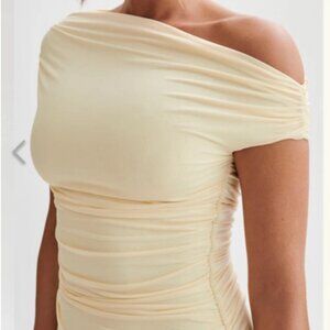 NWT Dakoda Slinky Off Shoulder Mini Dress